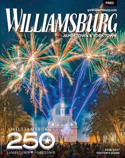 Williamsburg Jamestown and Yorktown Visitors Guide cover