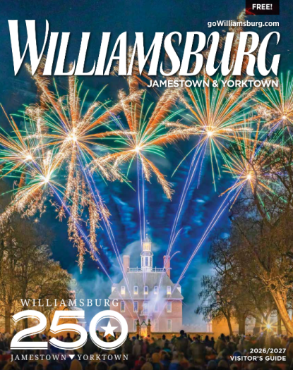 Williamsburg Jamestown and Yorktown Visitors Guide cover