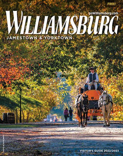 Williamsburg August Visitors Guide cover